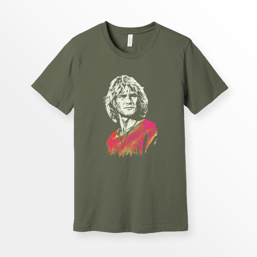Bodhi Zafa 90's Surfing Movie Shirt from ShirtLoaf ARMY Bella Canvas Premium Unisex T-shirt
