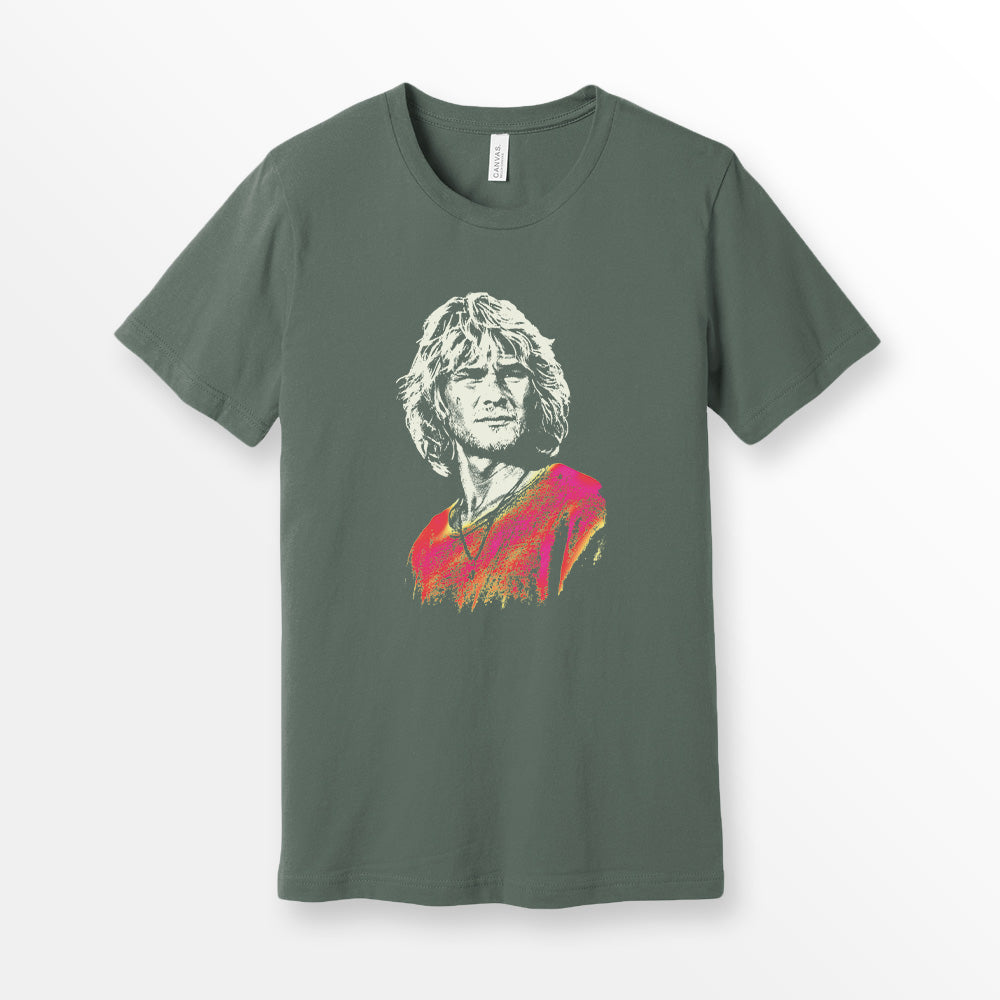 Bodhi Zafa 90's Surfing Movie Shirt from ShirtLoaf Military Bella Canvas Premium Unisex T-shirt