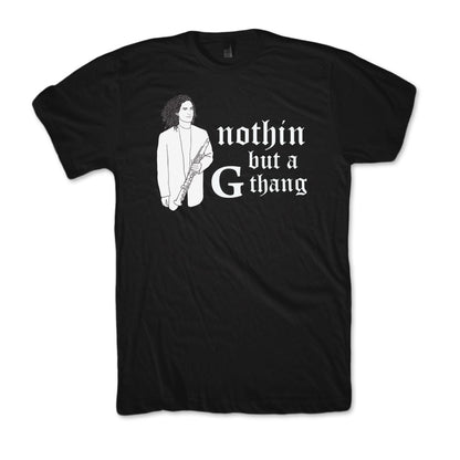 Kenny G Nothin' but a G thang Funny T shirt Black