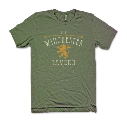 Heather Military Winchester Pub T shirt from Shaun of the Dead