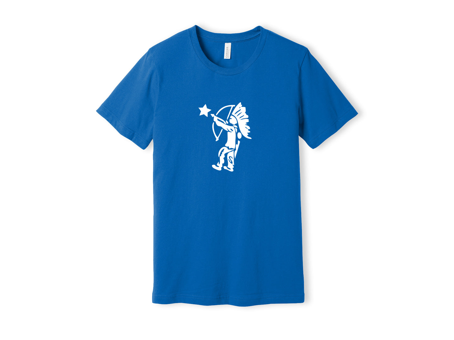 ShirtLoaf 90s Shirts Lucky Tootsie Indian Shooting Star ROYAL BLUE shirt