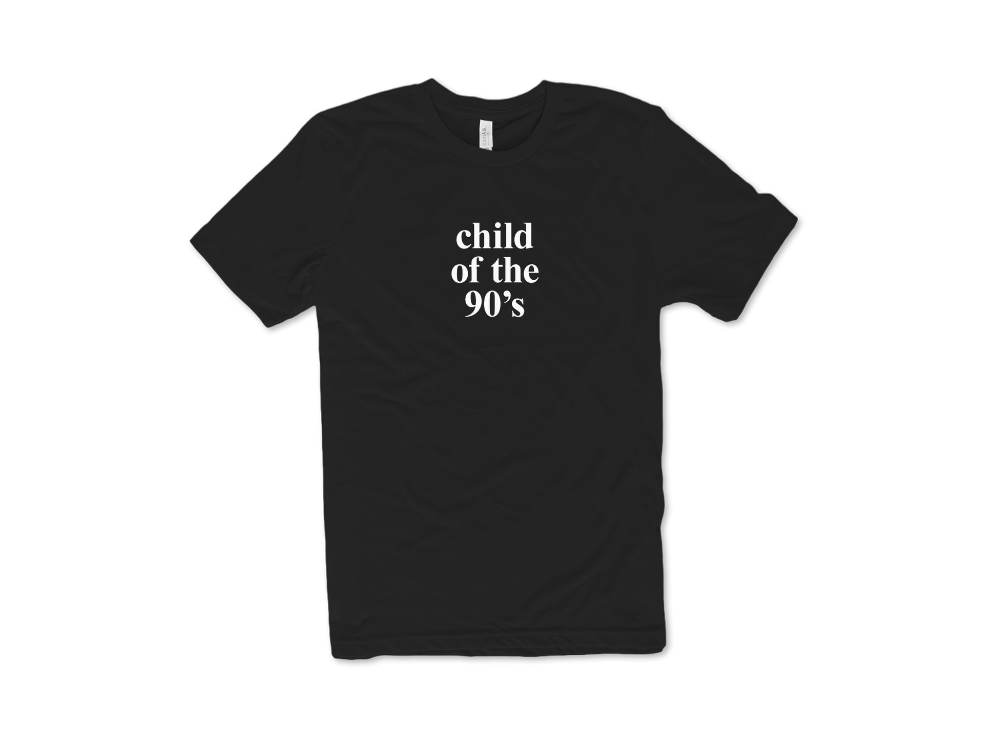 Black Bella Canvas Child of the 90s t shirt